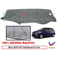 Perodua Myvi VVT (3rd Gen) 2018 RRR Malaysia Custom Fit Dashboard Cover (BLUE LINE)